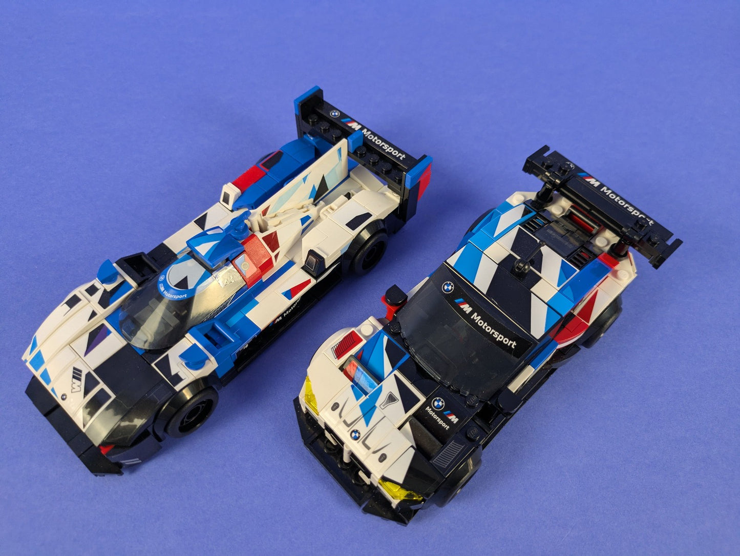 Lego SPEED CHAMPIONS: BMW M4 GT3 & BMW M Hybrid V8 76922 Incomplete Set