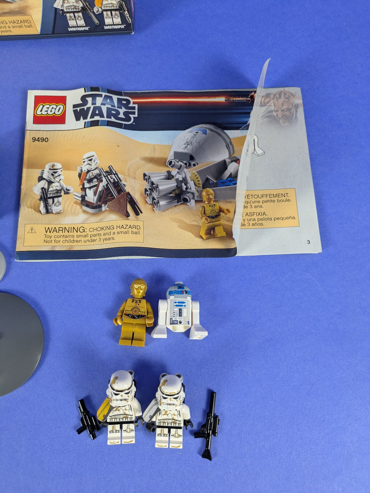 Lego Star Wars: Episode 4-6: Droid Escape Set 9490 Complete Set