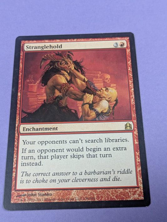MTG Magic: Commander 2011: Stranglehold #136/318 Rare - NM