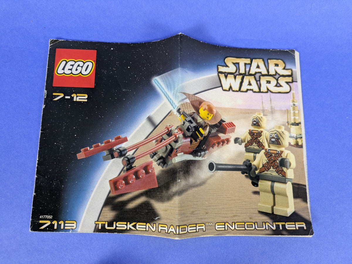 Lego Star Wars: Episode 2: Tusken Raider Encounter Set 7113 - w/ Instructions
