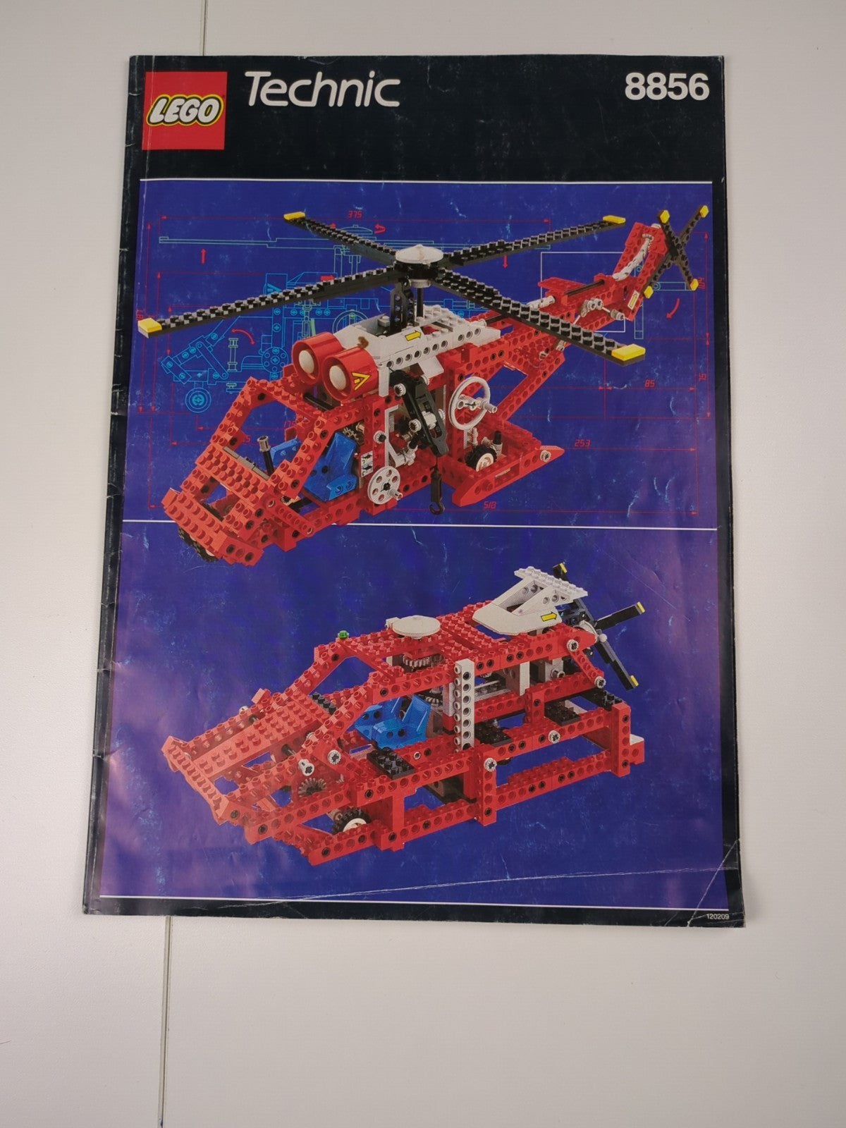 Lego Technic: Whirlwind Rescue 8856 - w/ Instructions