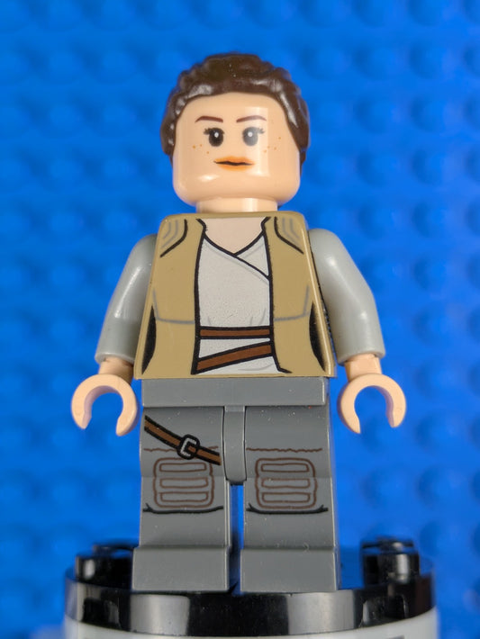 Lego Star Wars: Rey - Dark Tan Jacket sw0888 Set 75200