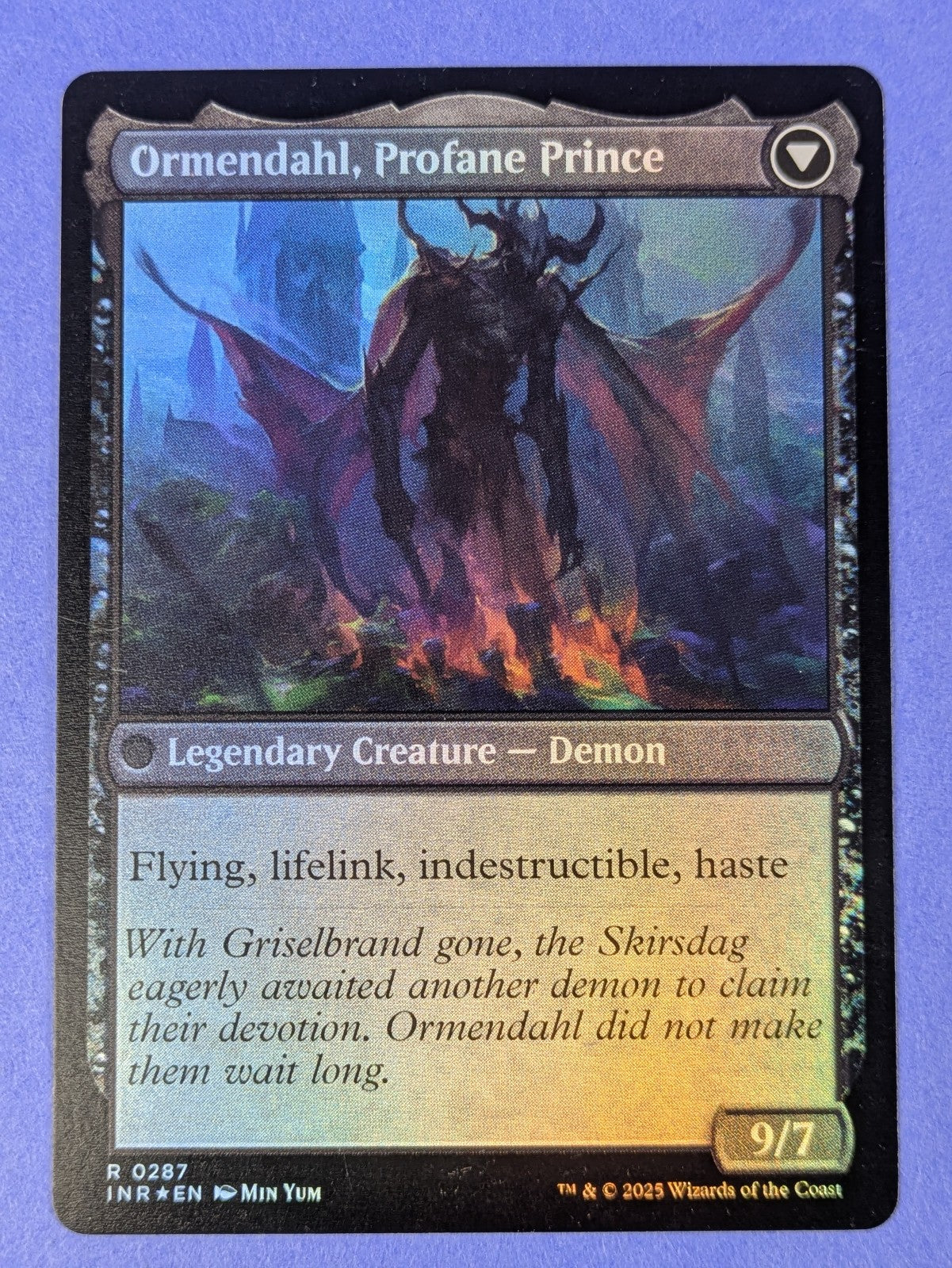 MTG: Innistrad Remastered: Westvale Abbey/Ormendahl, Profane Prince Foil 0287 NM