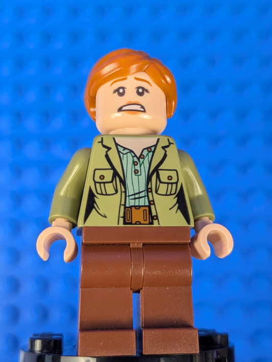 Lego Jurassic World: Claire Dearing - Olive Green Jacket jw021 Sets 75930, 75940