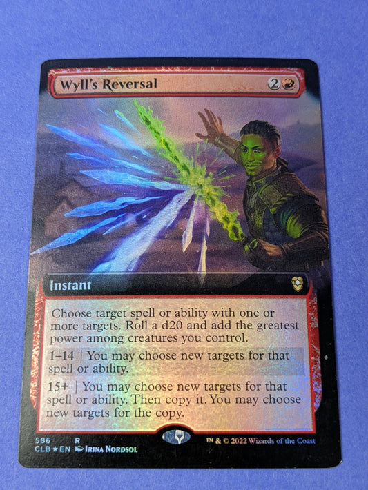 MTG: Commander Legends: Wyll's Reversal Foil #586 Rare - LP