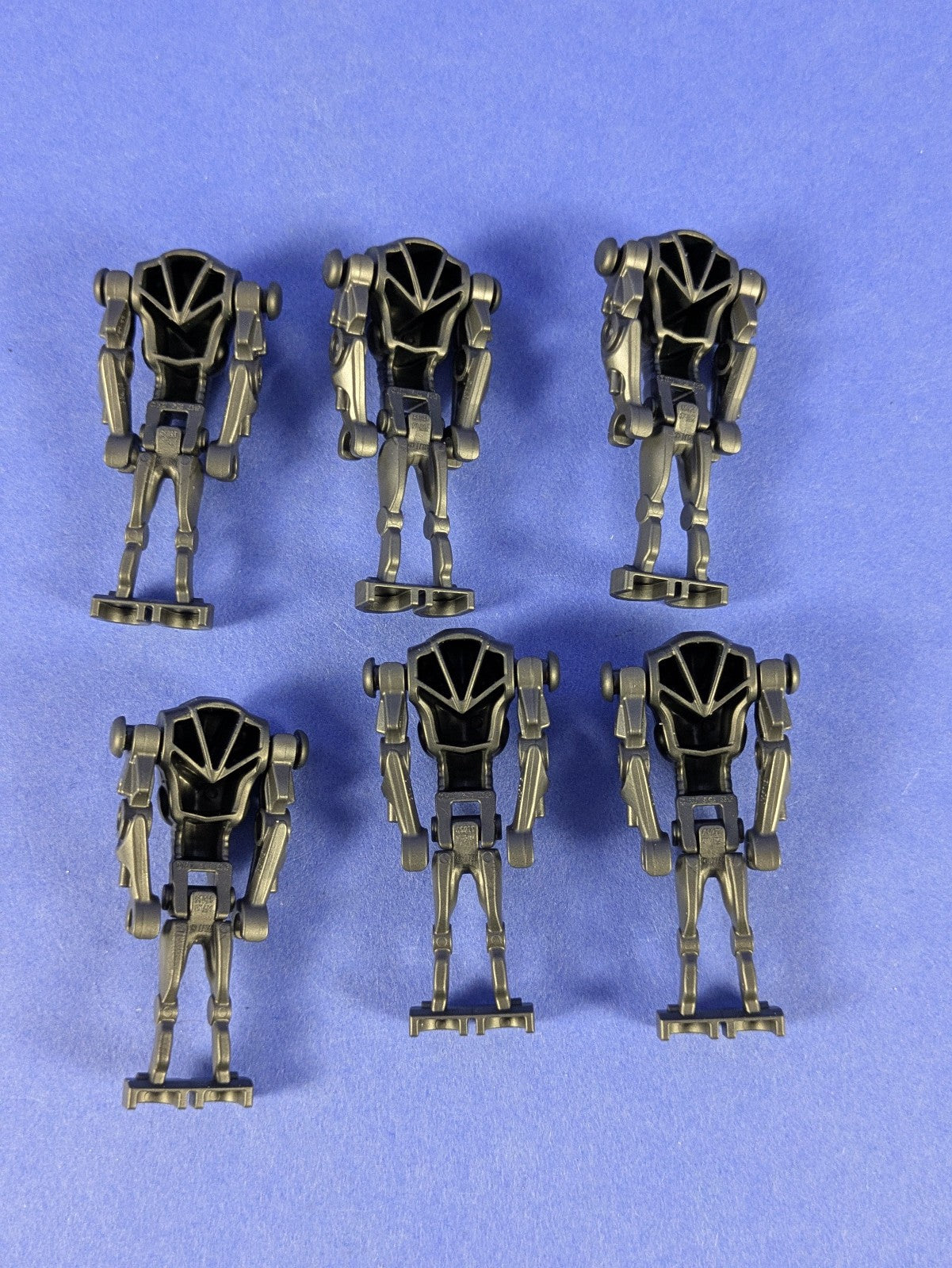 Lego Star Wars: Super Battle Droid - Pearl Dark Gray  (6X) sw1321 Set 75372