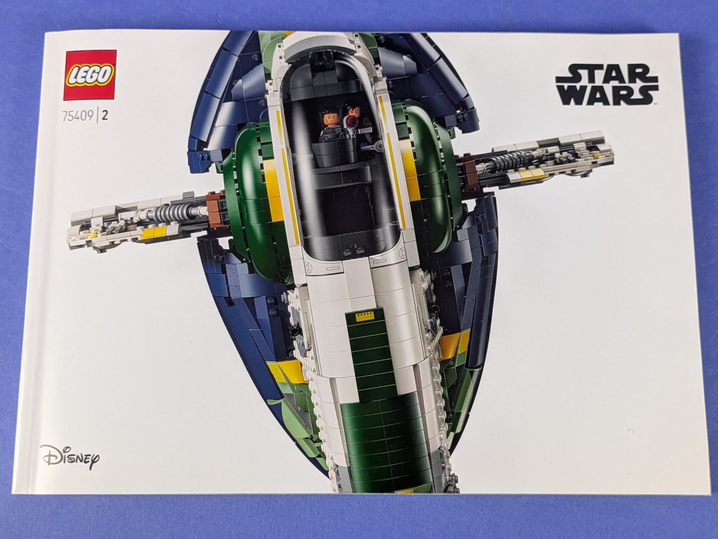 Lego Star Wars: Jango Fett's Firespray-Class Starship - UCS Set 75409 Complete