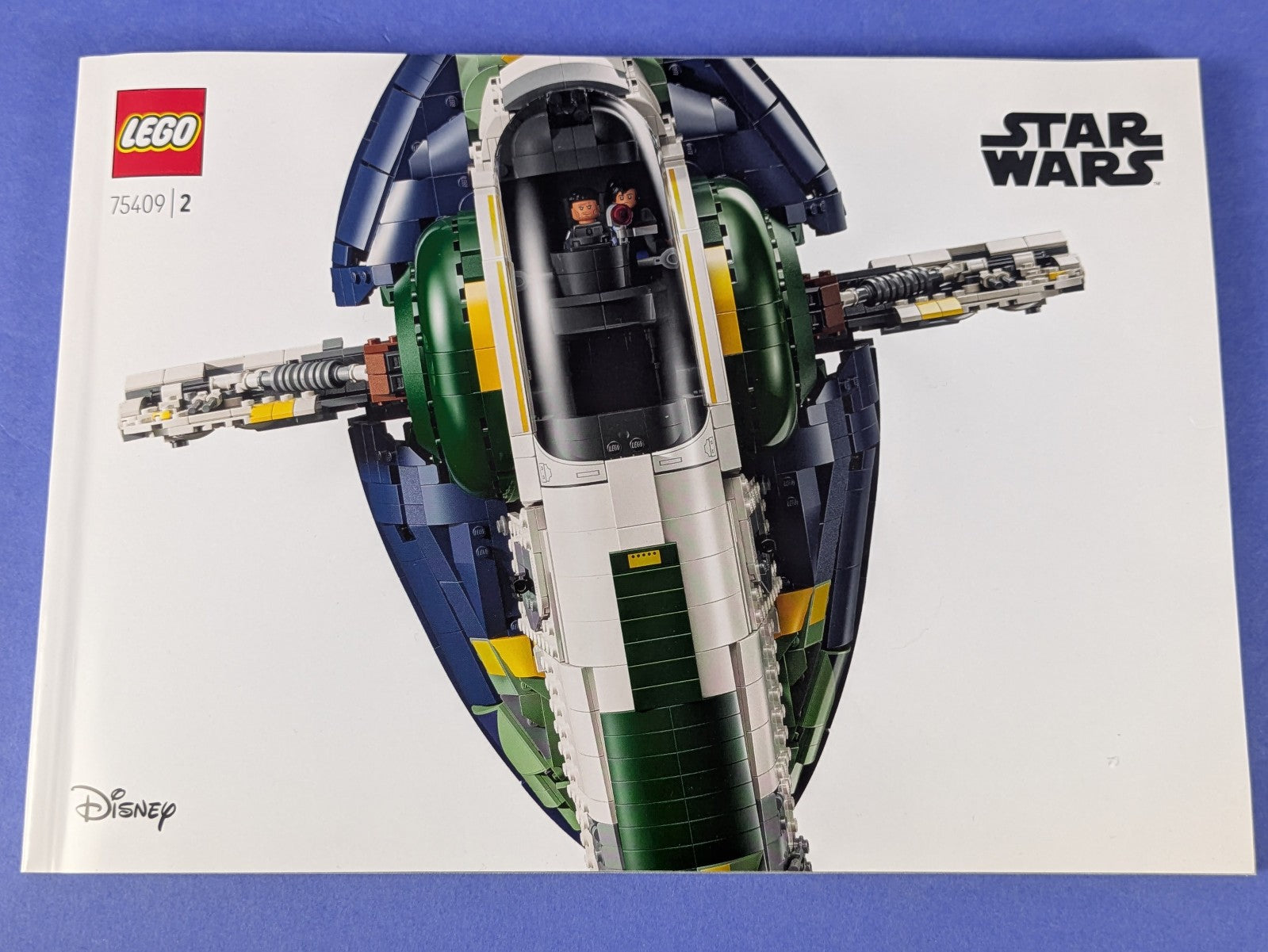 Lego Star Wars: Jango Fett's Firespray-Class Starship - UCS Set 75409 Complete