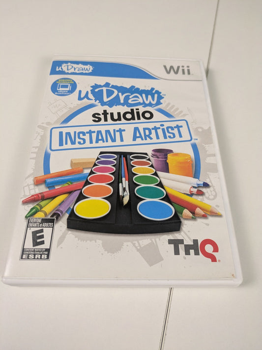 uDraw Studio: Instant Artist (Nintendo Wii, 2010) CIB