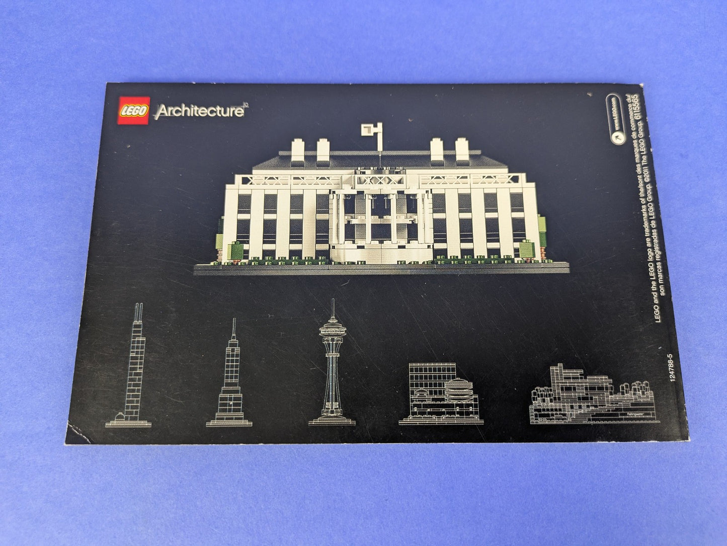 Lego Architecture: The White House Set 21006 - w/ Instructions