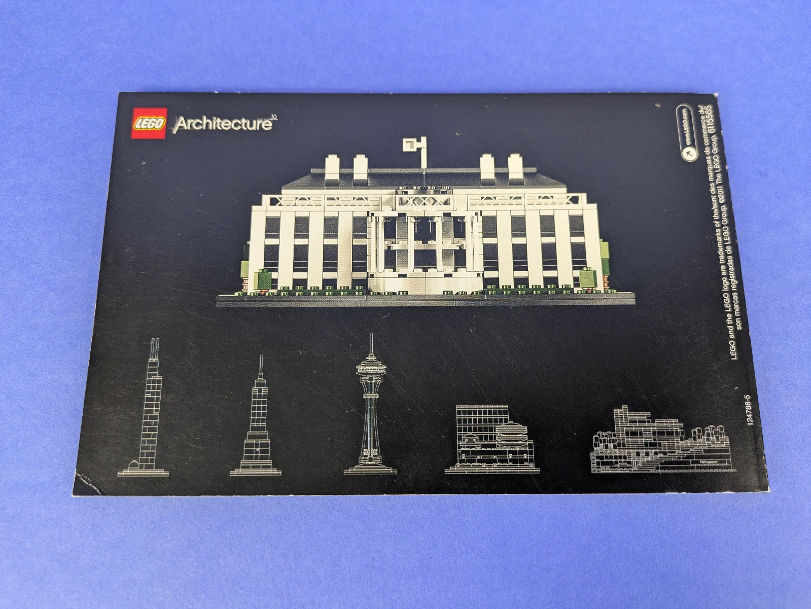 Lego Architecture: The White House Set 21006 - w/ Instructions