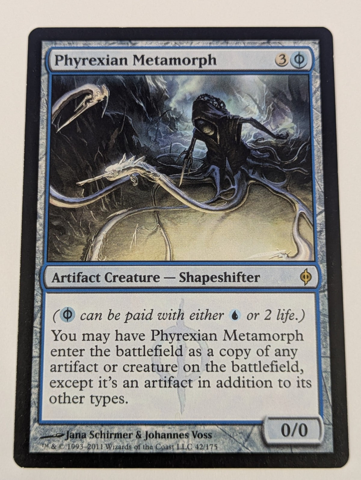 MTG Magic: New Phyrexia: Phyrexian Metamorph #42/175 Rare - NM