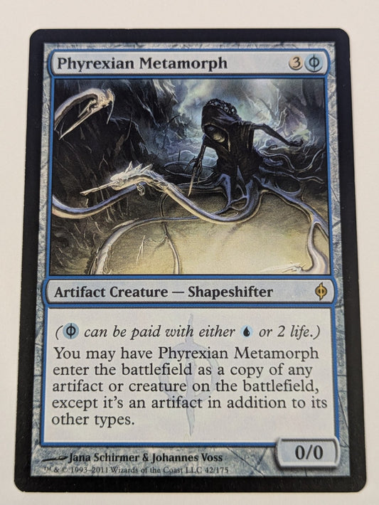 MTG Magic: New Phyrexia: Phyrexian Metamorph #42/175 Rare - NM