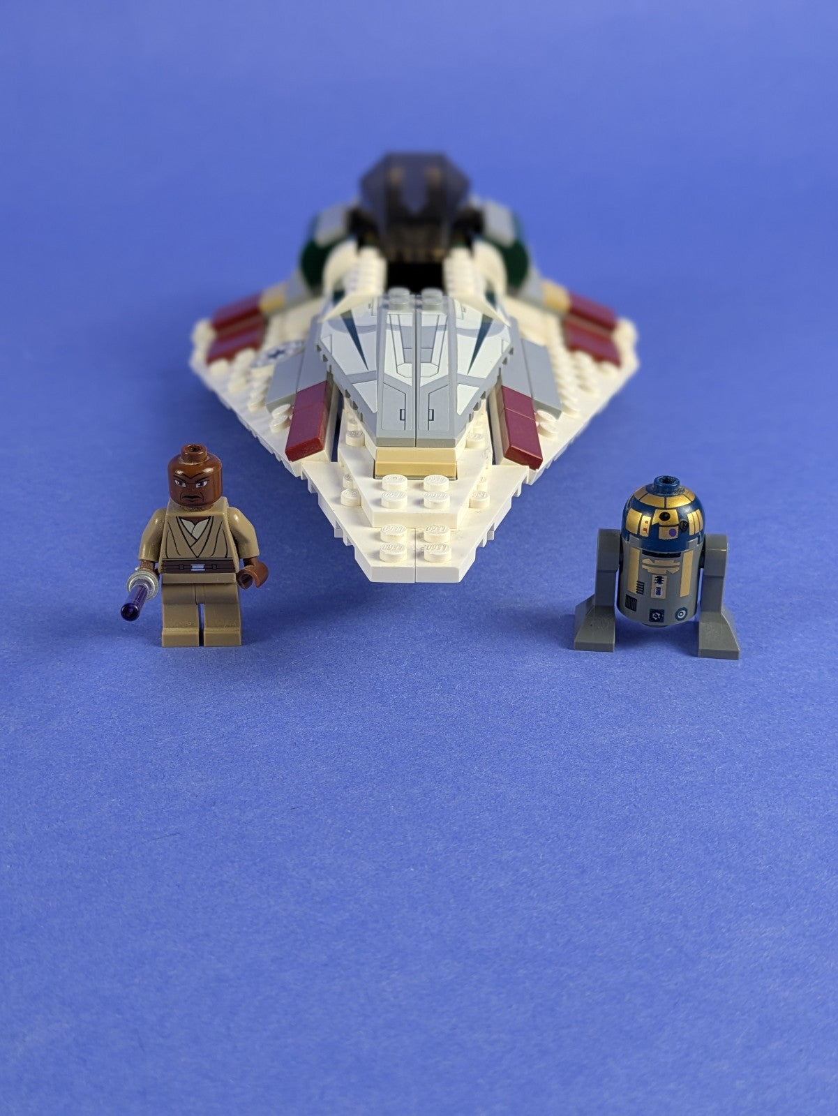 LEGO Star Wars Mace Windu's Jedi Starfighter 7868 Complete Set Pre-Owned