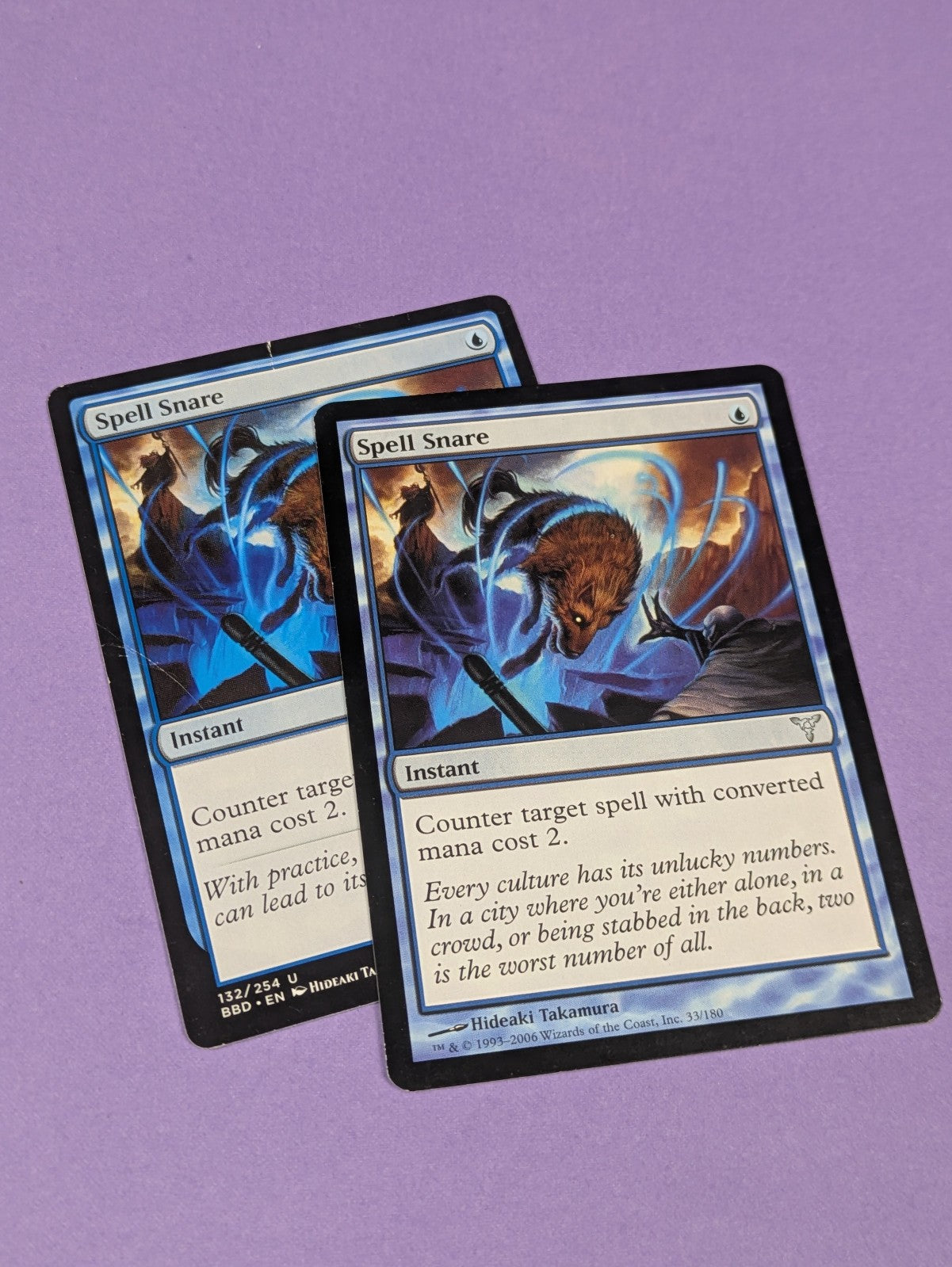 MTG Magic: Battlebond: Spell Snare #132/254 Uncommon - MP