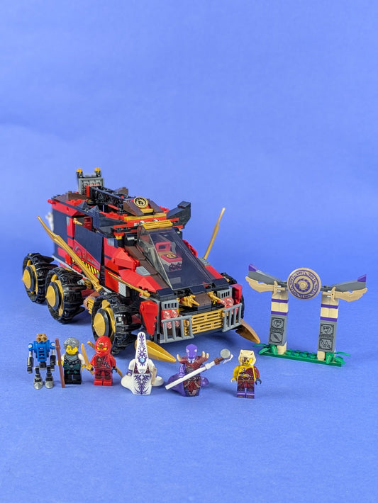 LEGO NINJAGO Ninja DB X 70750 Incomplete Set Pre-Owned