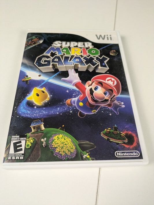 Super Mario Galaxy (Nintendo Wii, 2007) CIB