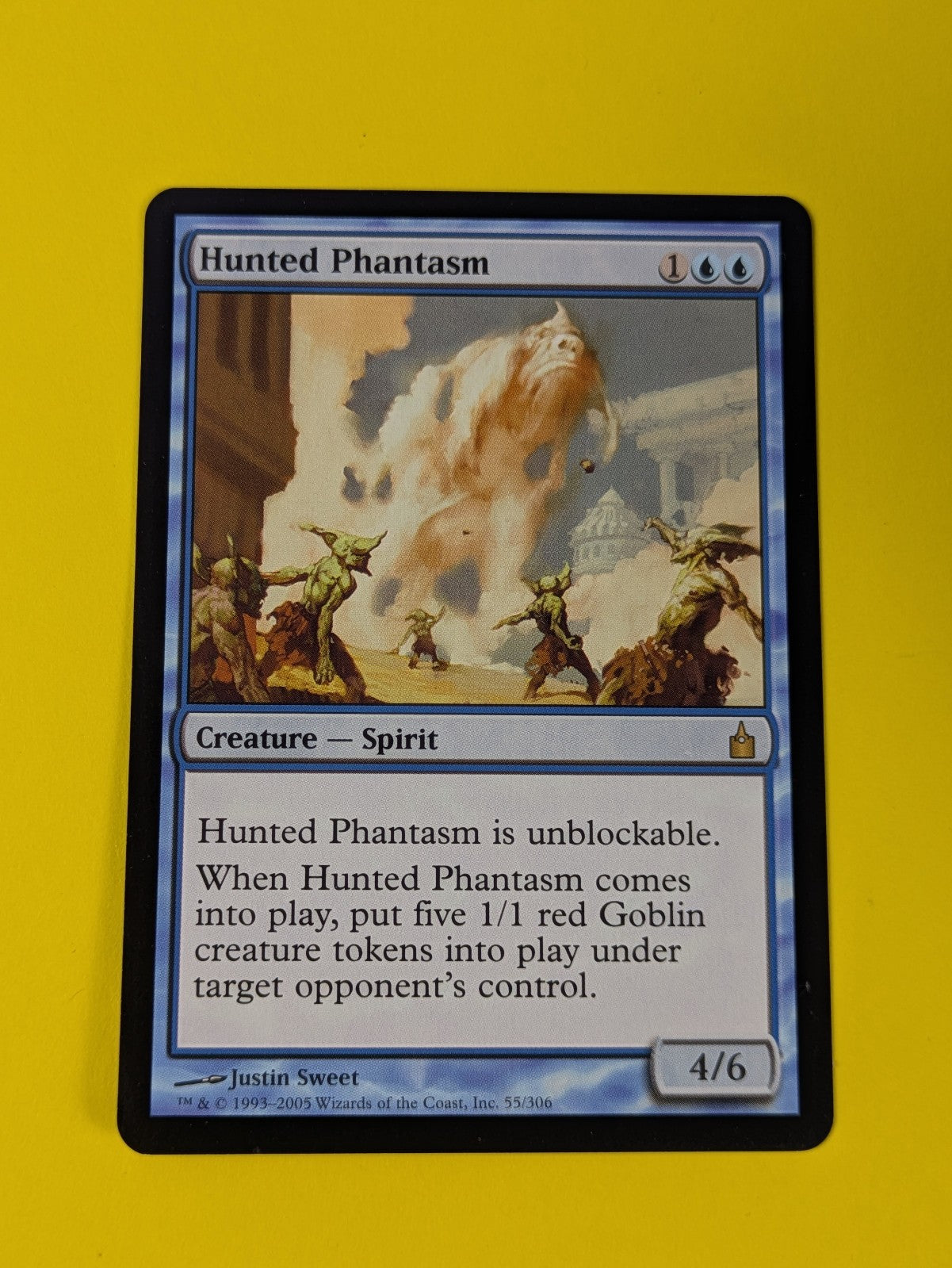 MTG Magic: Ravnica: City of Guilds: Hunted Phantasm #55/306 Rare - NM