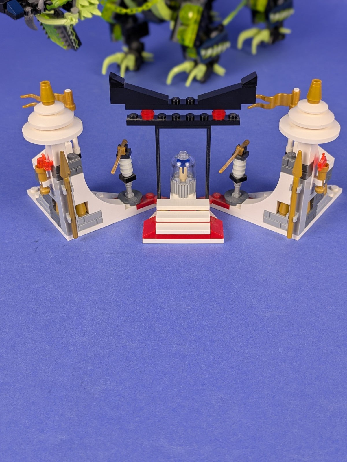 LEGO NINJAGO Attack of the Morro Dragon 70736 Incomplete Set Pre-Owned