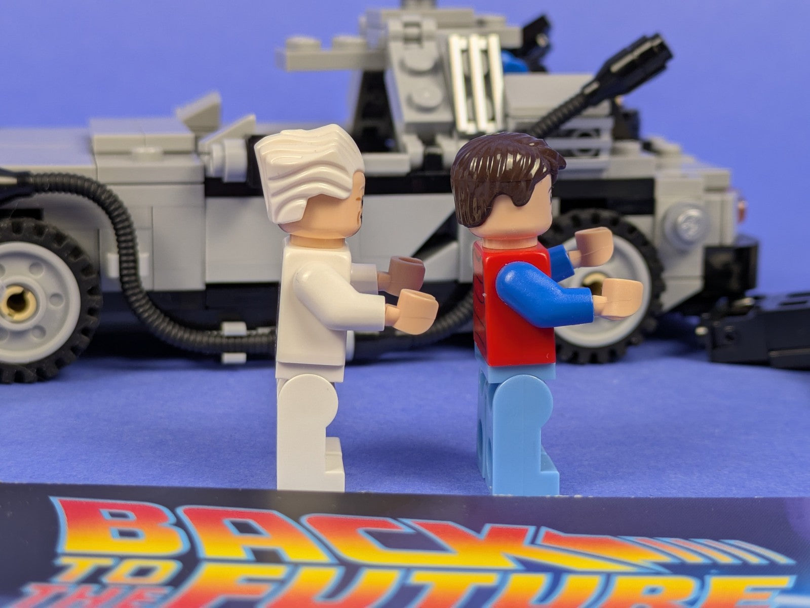 Lego LEGO Ideas (CUUSOO): The DeLorean Time Machine Set 21103 - Complete Set