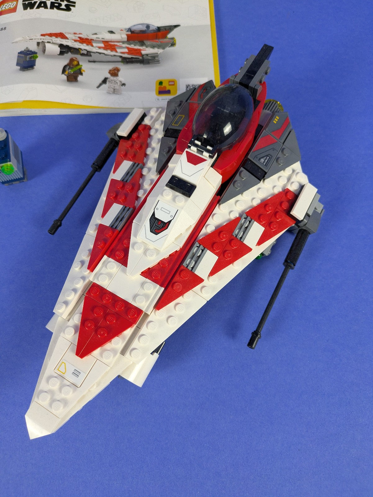 Lego Star Wars: Jedi Bob's Starfighter Set 75388 Complete Set