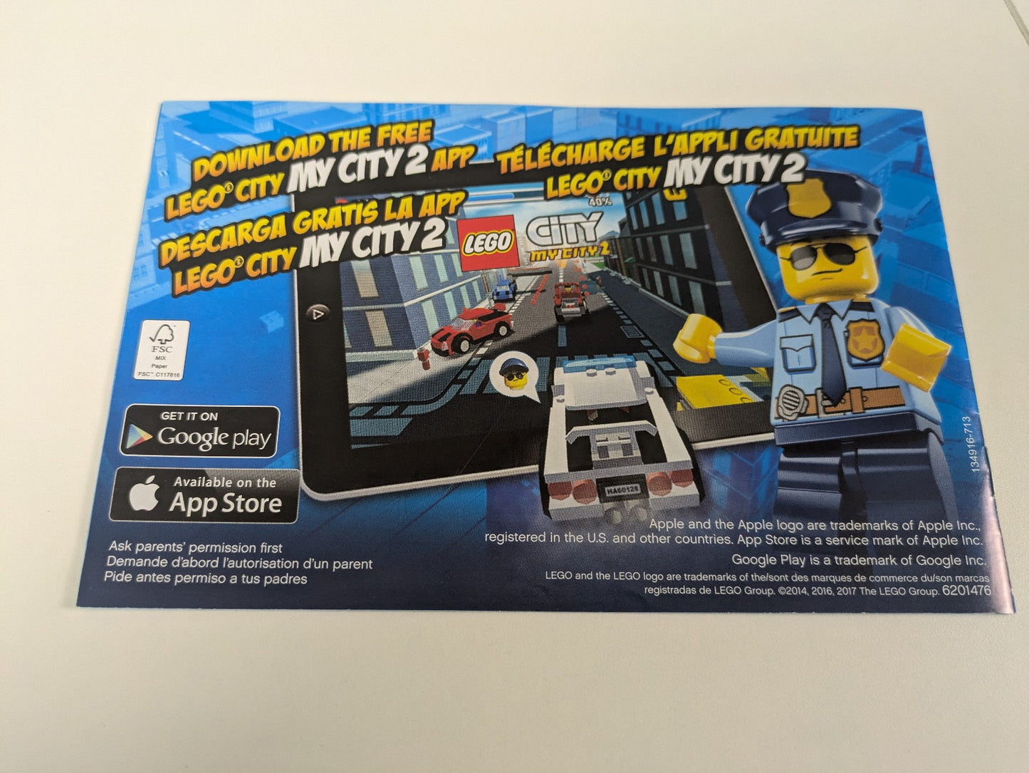 Lego City: Train: RC Train: Cargo Train Set 60052 - Complete Set