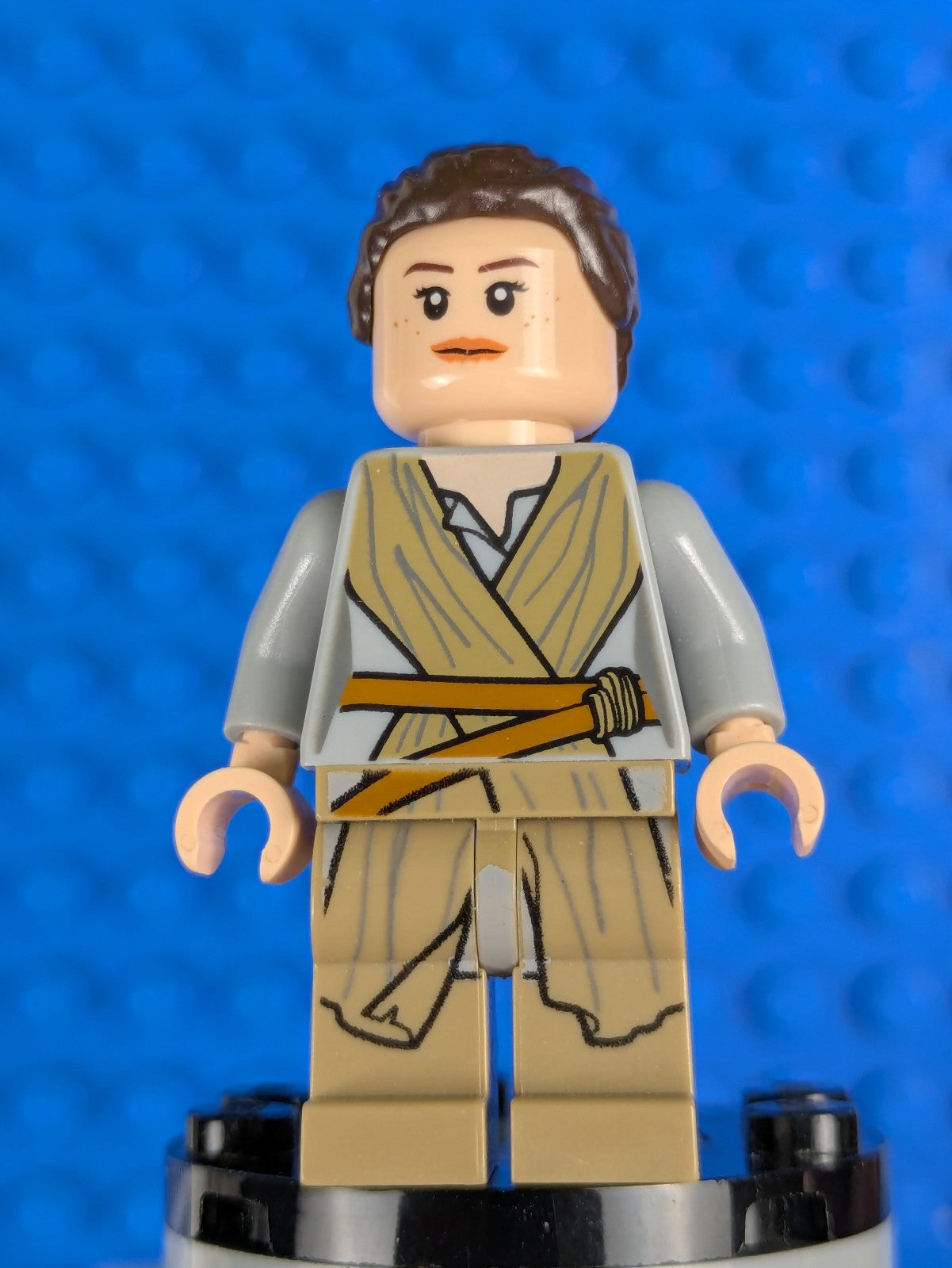 Lego Star Wars: Rey - Dark Tan Tied Robe sw0677 Sets 75236, 75105