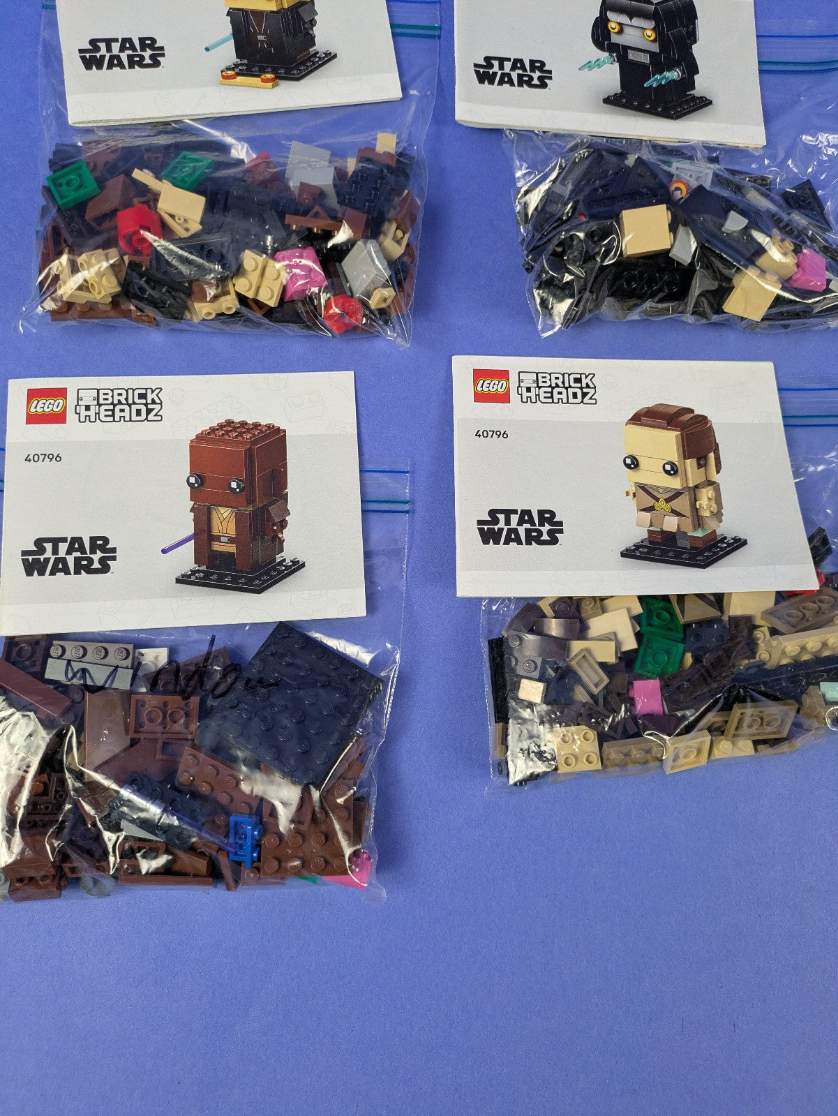 LEGO BrickHeadz Star Wars Revenge of the Sith Heroes & Villains 40796 Pre-Owned