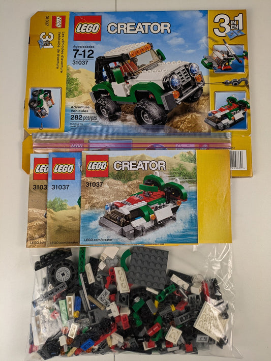 Lego Creator: Model: Off-Road: Adventure Vehicles Set 31037 - Complete Set