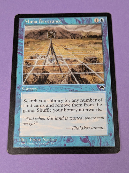MTG Magic the Gathering: Tempest: Mana Severance #73 Rare - LP