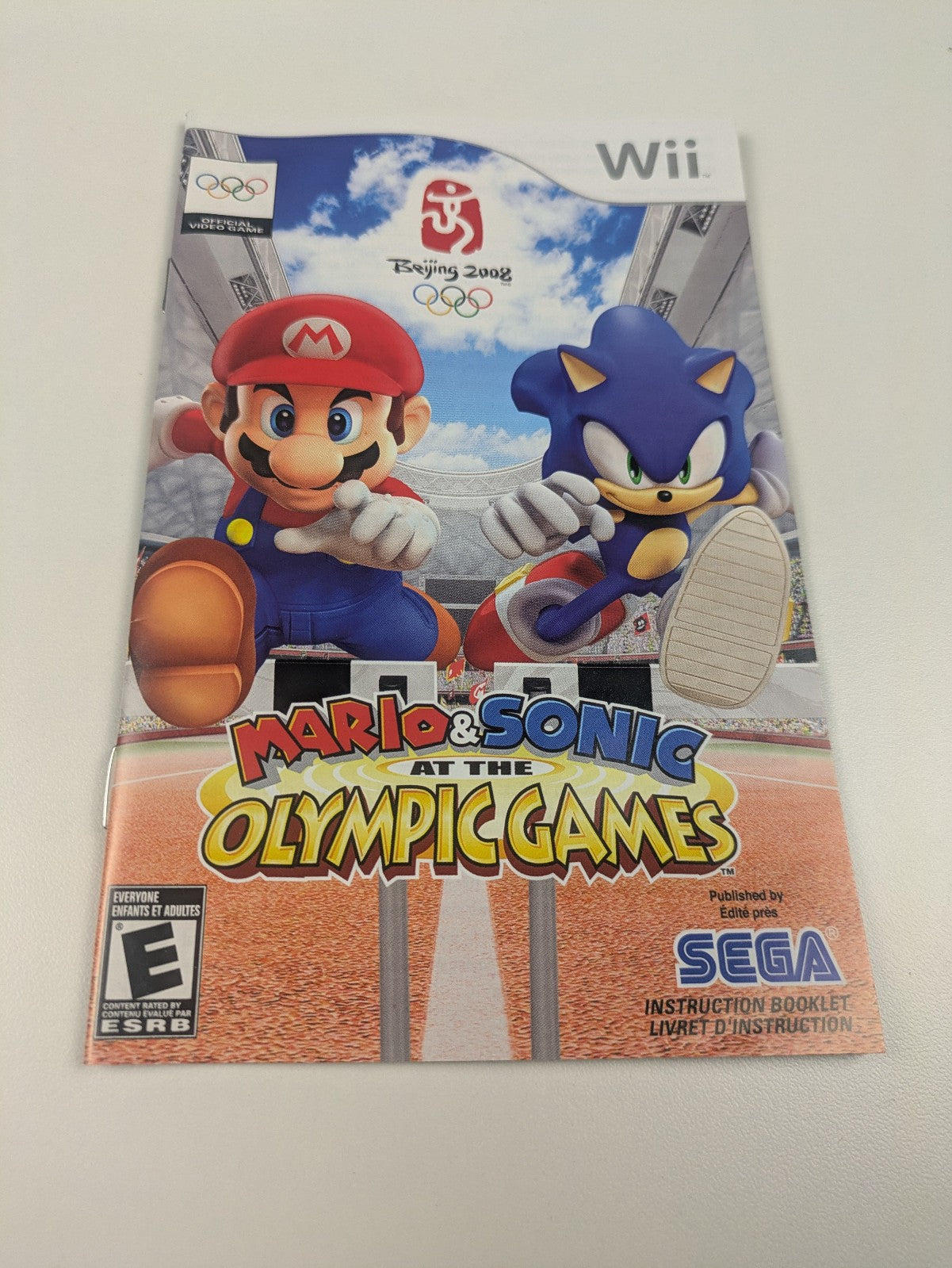 Mario & Sonic at the Olympic Games (Nintendo Wii, 2007) CIB