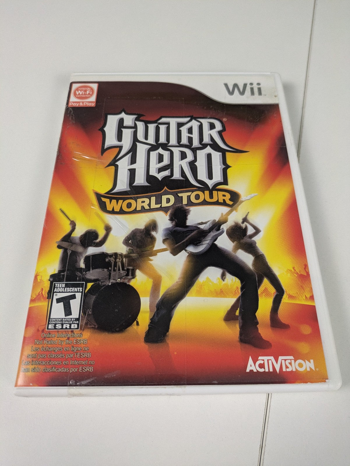 Guitar Hero World Tour (Nintendo Wii, 2008) CIB