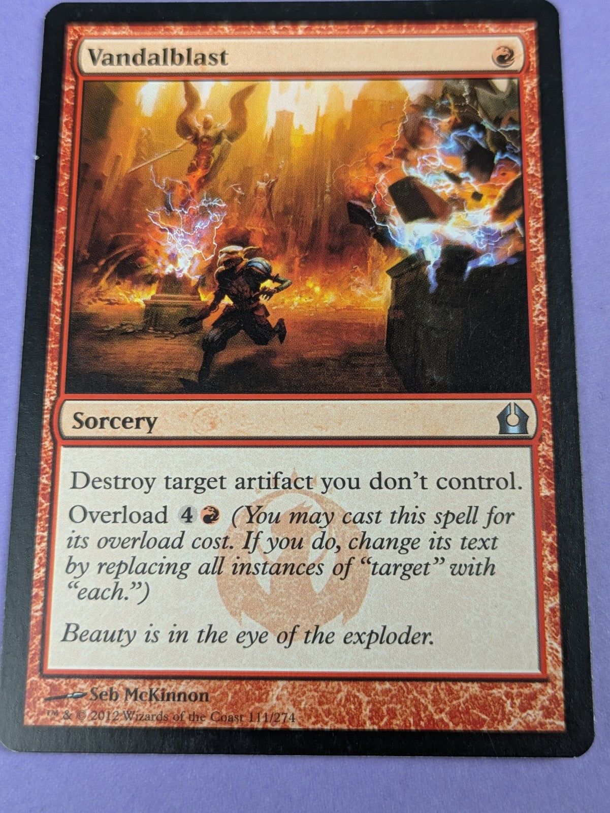MTG Magic: Return to Ravnica: Vandalblast #111/274 Uncommon - NM