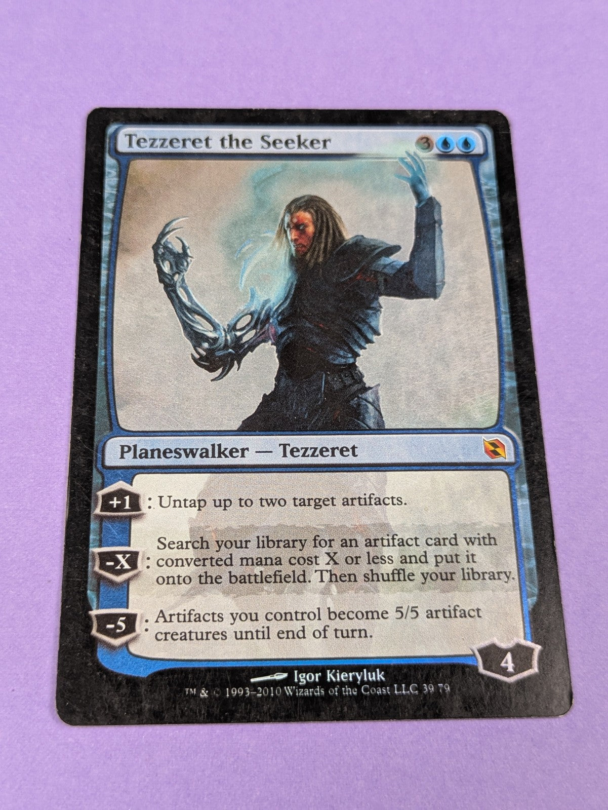 MTG Magic: Duel Decks: Tezzeret the Seeker #39/79  Mythic - MP