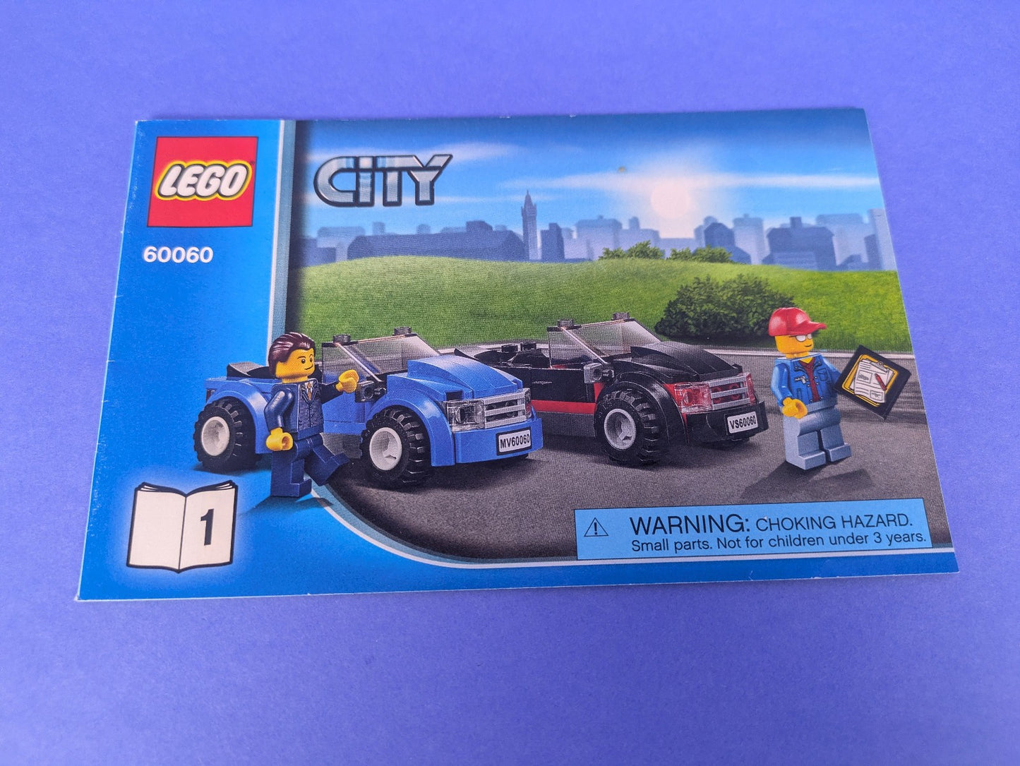 Lego Town: City: Traffic: Auto Transporter Set 60060 - w/ Instructions