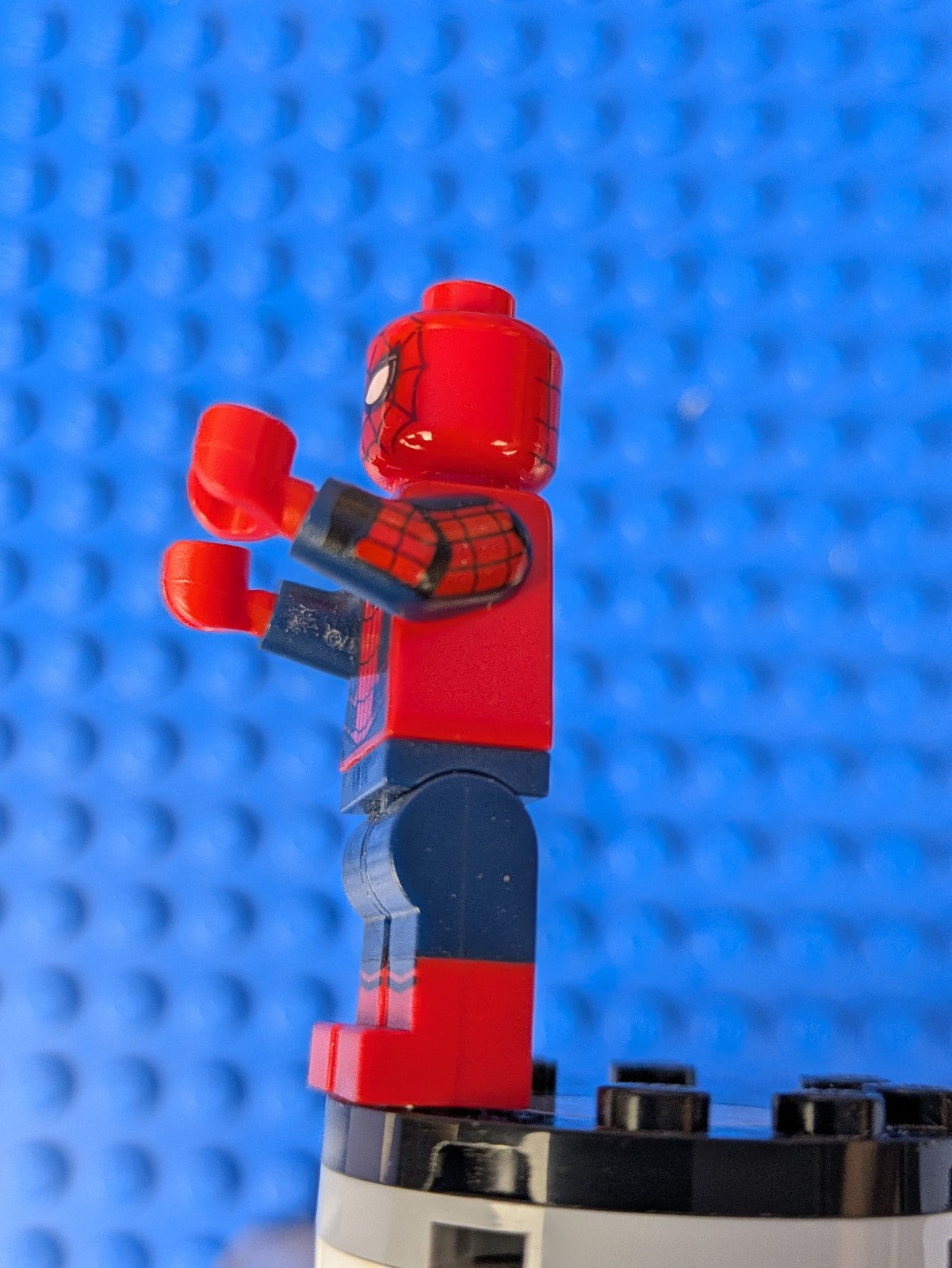 Lego Super Heroes: Spider-Man - Black Web Pattern sh0420 Set 76083, 76082