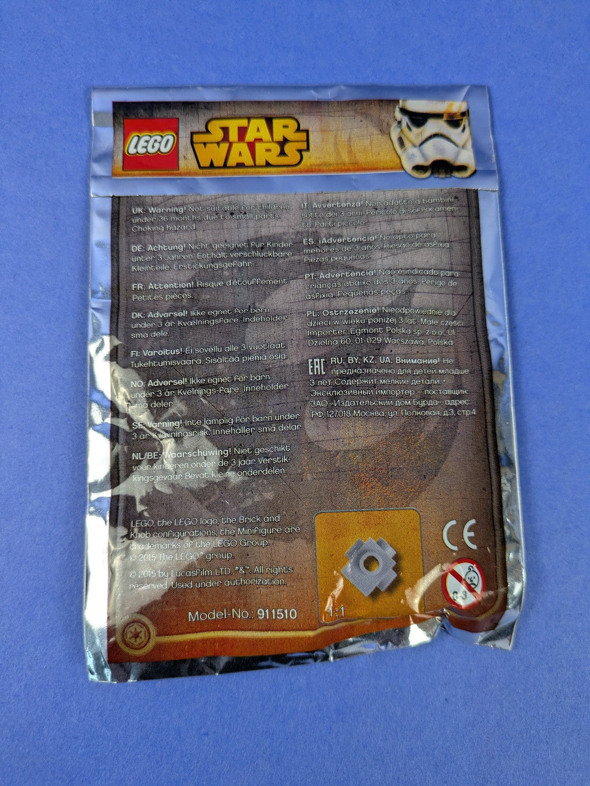 LEGO Star Wars Star Destroyer + TIE Fighter - Mini foil pack 911510