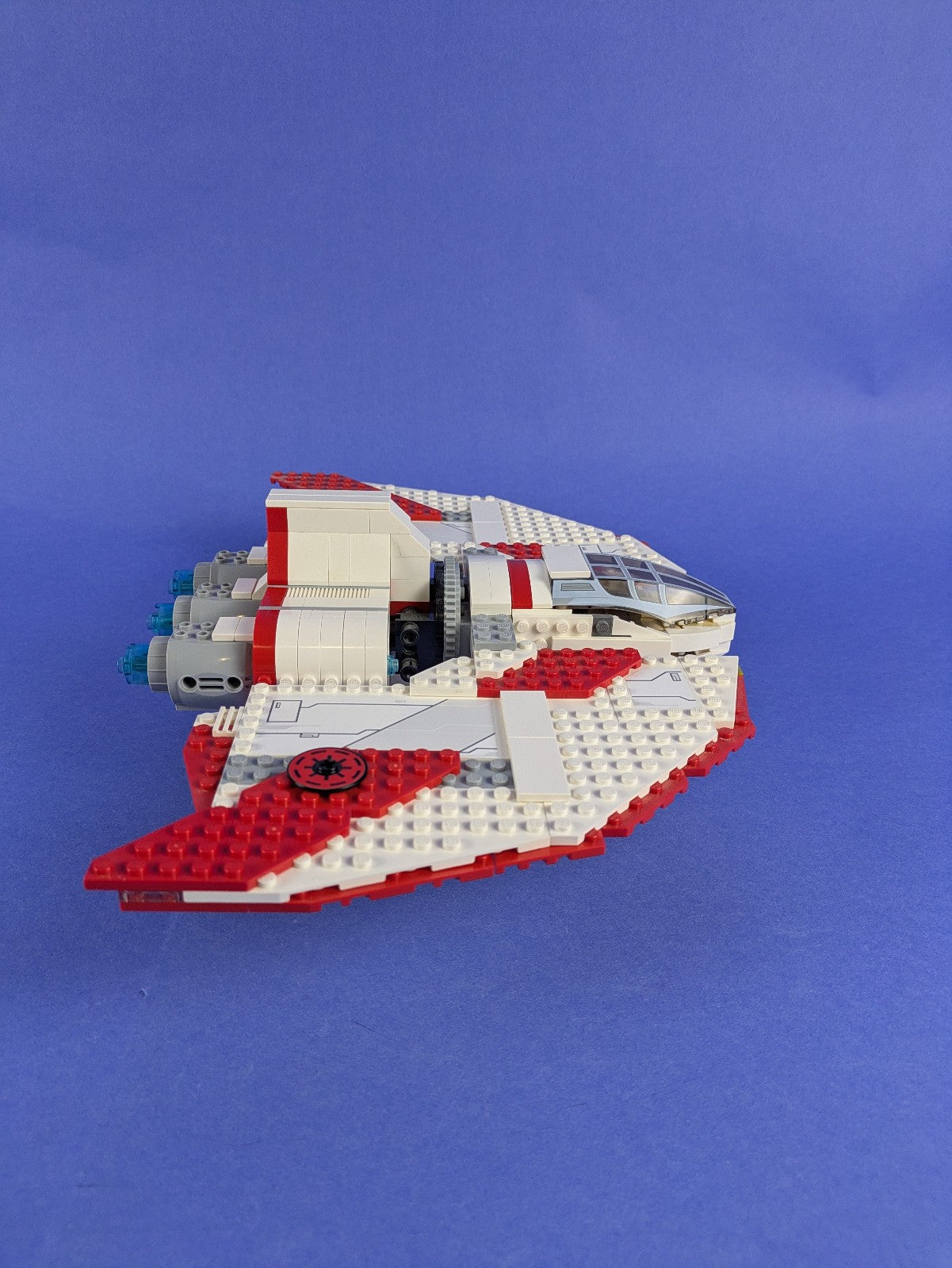 LEGO Star Wars T-6 Jedi Shuttle 7931 Incomplete Set Pre-Owned
