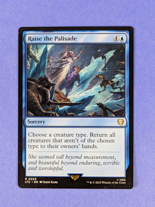 MTG: The Lord of the Rings: Raise the Palisade #0023 Rare - NM