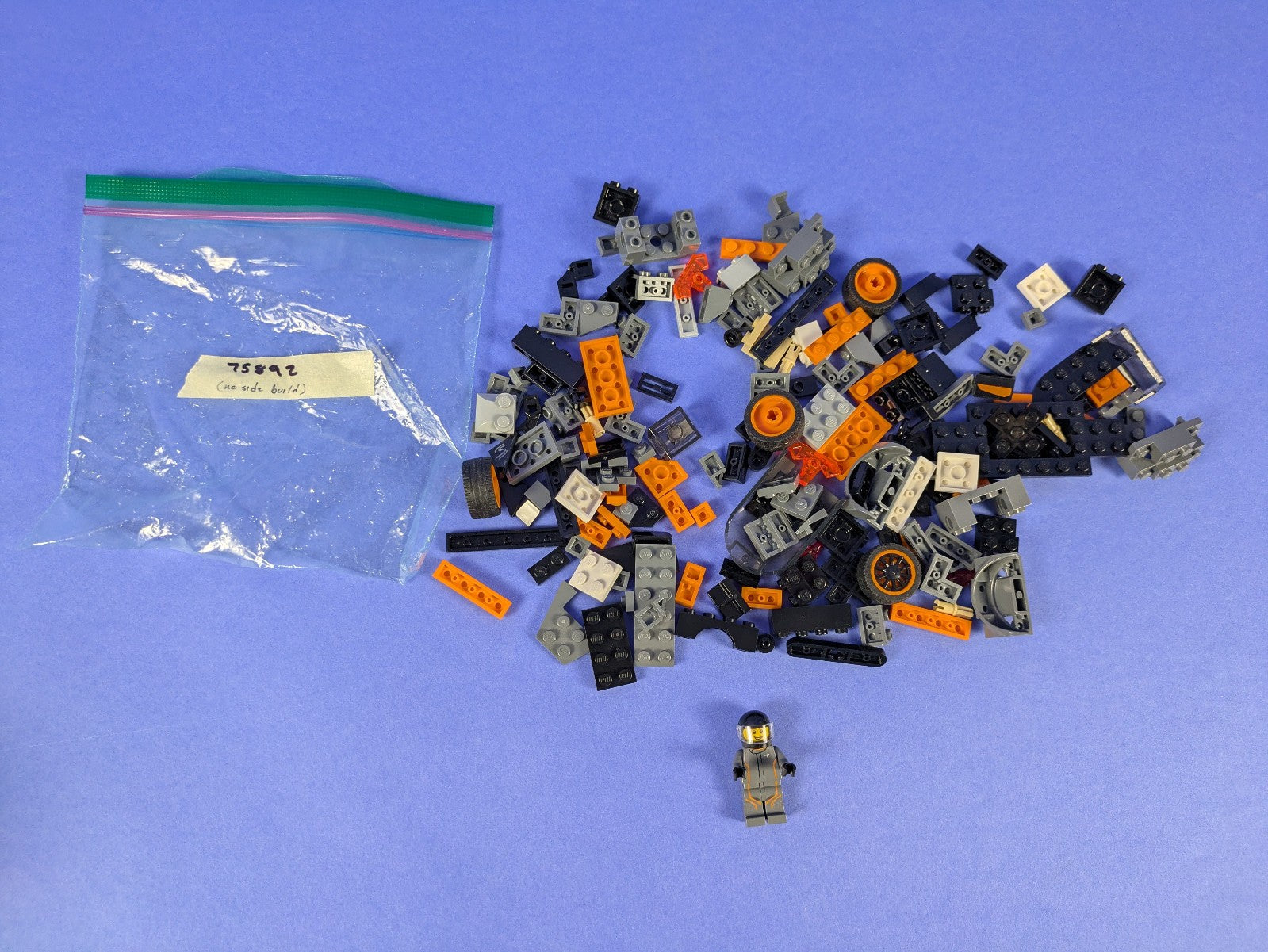 Lego SPEED CHAMPIONS: McLaren Senna Set 75892 Incomplete Set