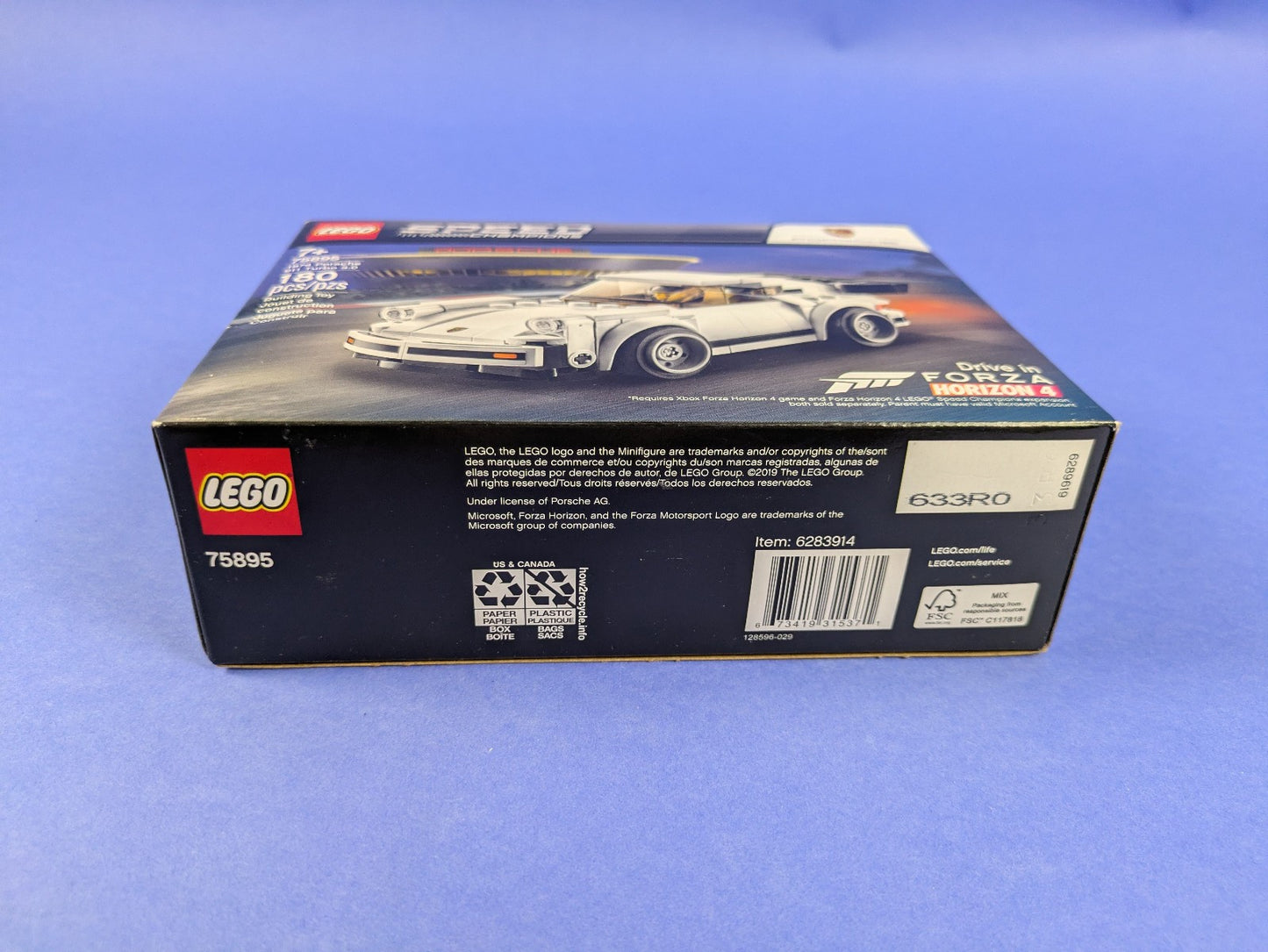 LEGO SPEED CHAMPIONS 1974 Porsche 911 Turbo 3.0 75895