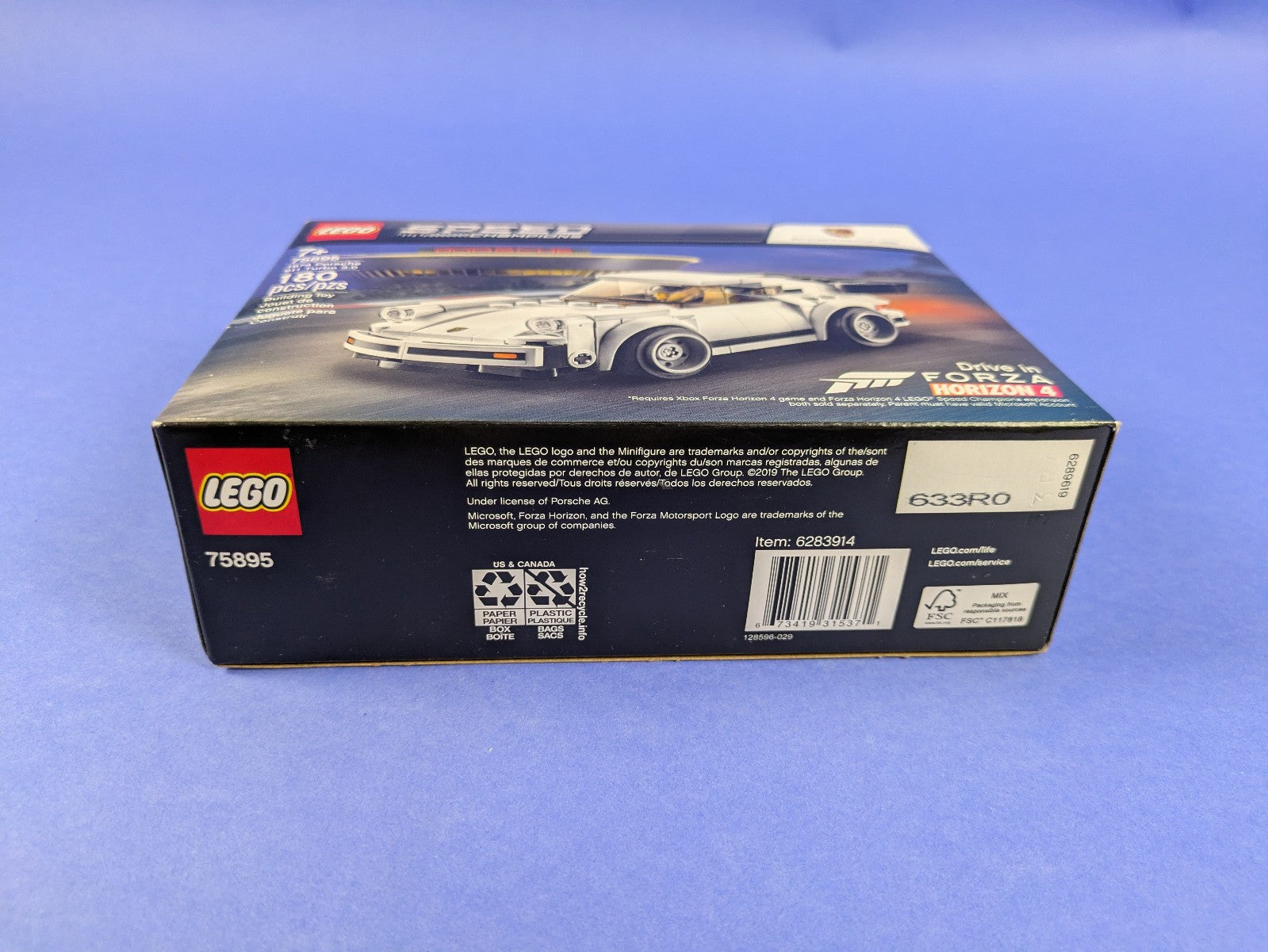 LEGO SPEED CHAMPIONS 1974 Porsche 911 Turbo 3.0 75895