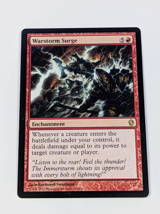 MTG Magic: Commander 2013: Warstorm Surge #129/356 Rare - NM