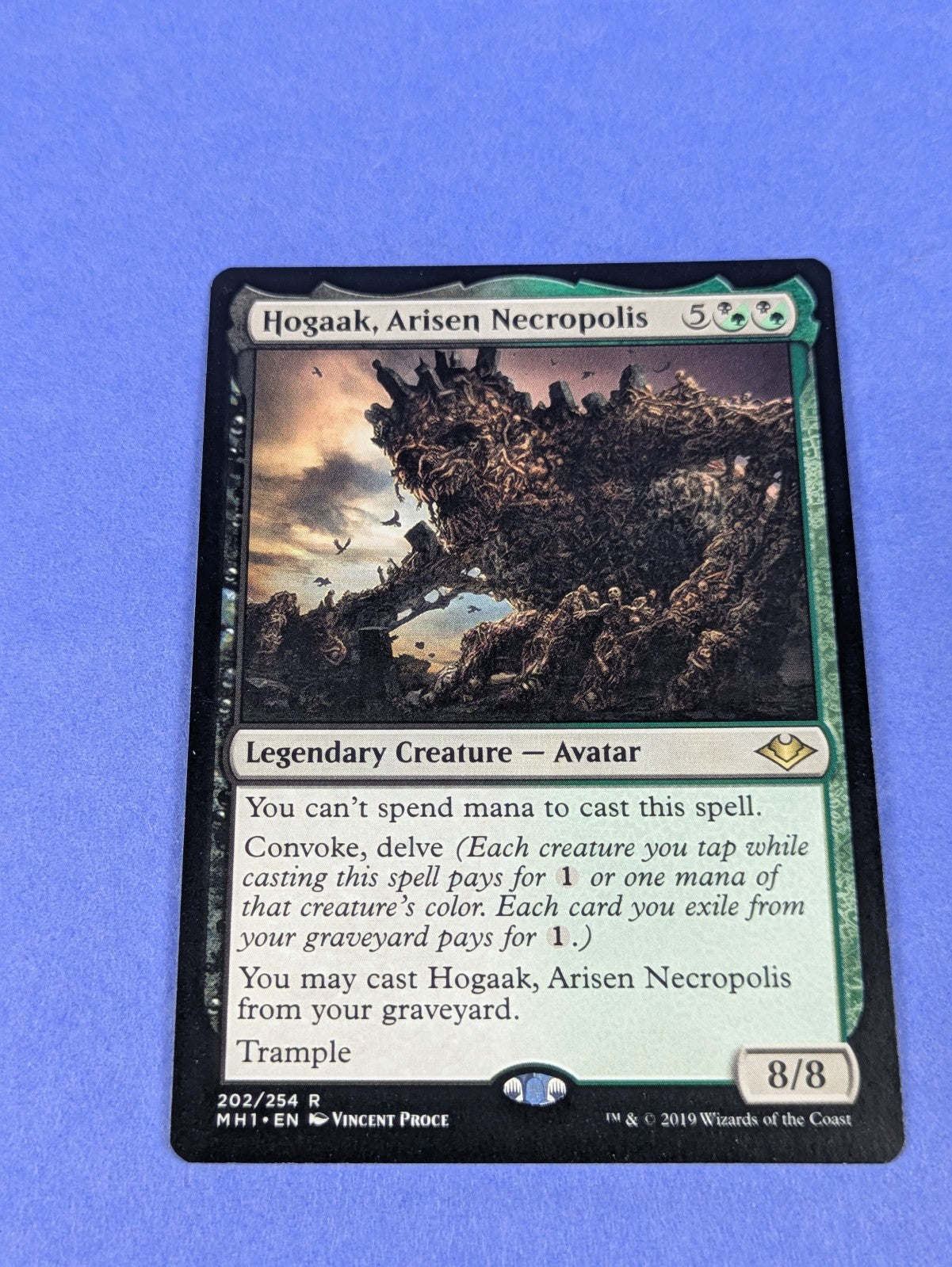 MTG Magic: Modern Horizons: Hogaak, Arisen Necropolis #202/254 Rare - NM