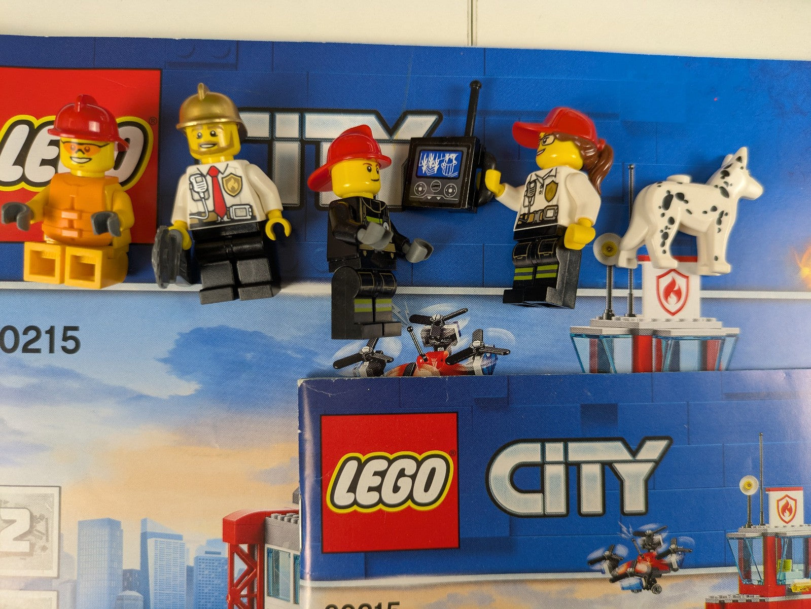 Lego Town: City: Fire: Fire Station Set 60215 - w/ Instructions