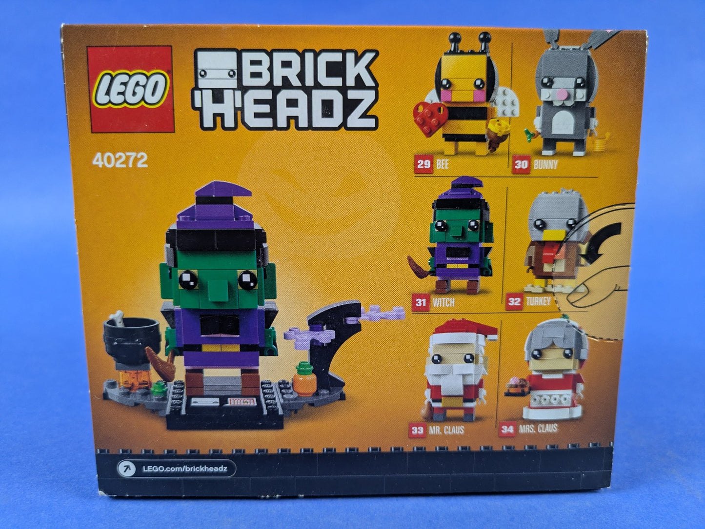 Lego BrickHeadz: Holiday & Event: Halloween: Witch Set 40272 BRAND NEW