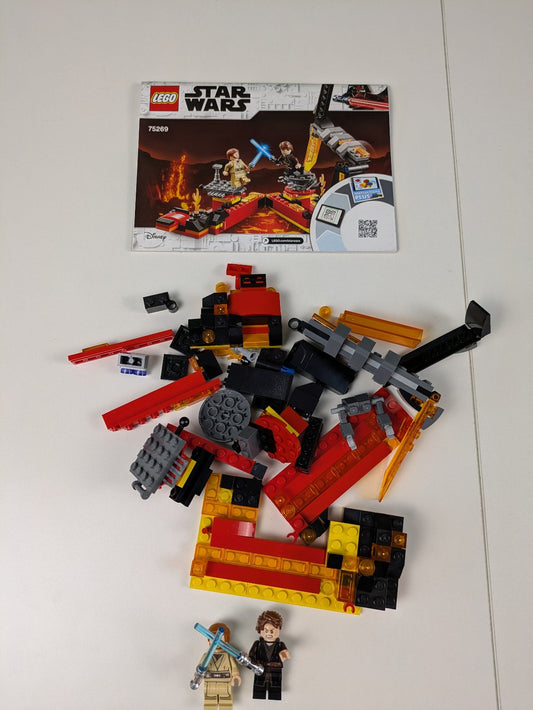 Lego Star Wars: Episode 3: Duel on Mustafar Set 75269 - w/ Instructions