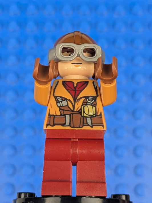 Lego Star Wars: Naboo Fighter Pilot - Medium Nougat Jacket sw0641 Set 75092
