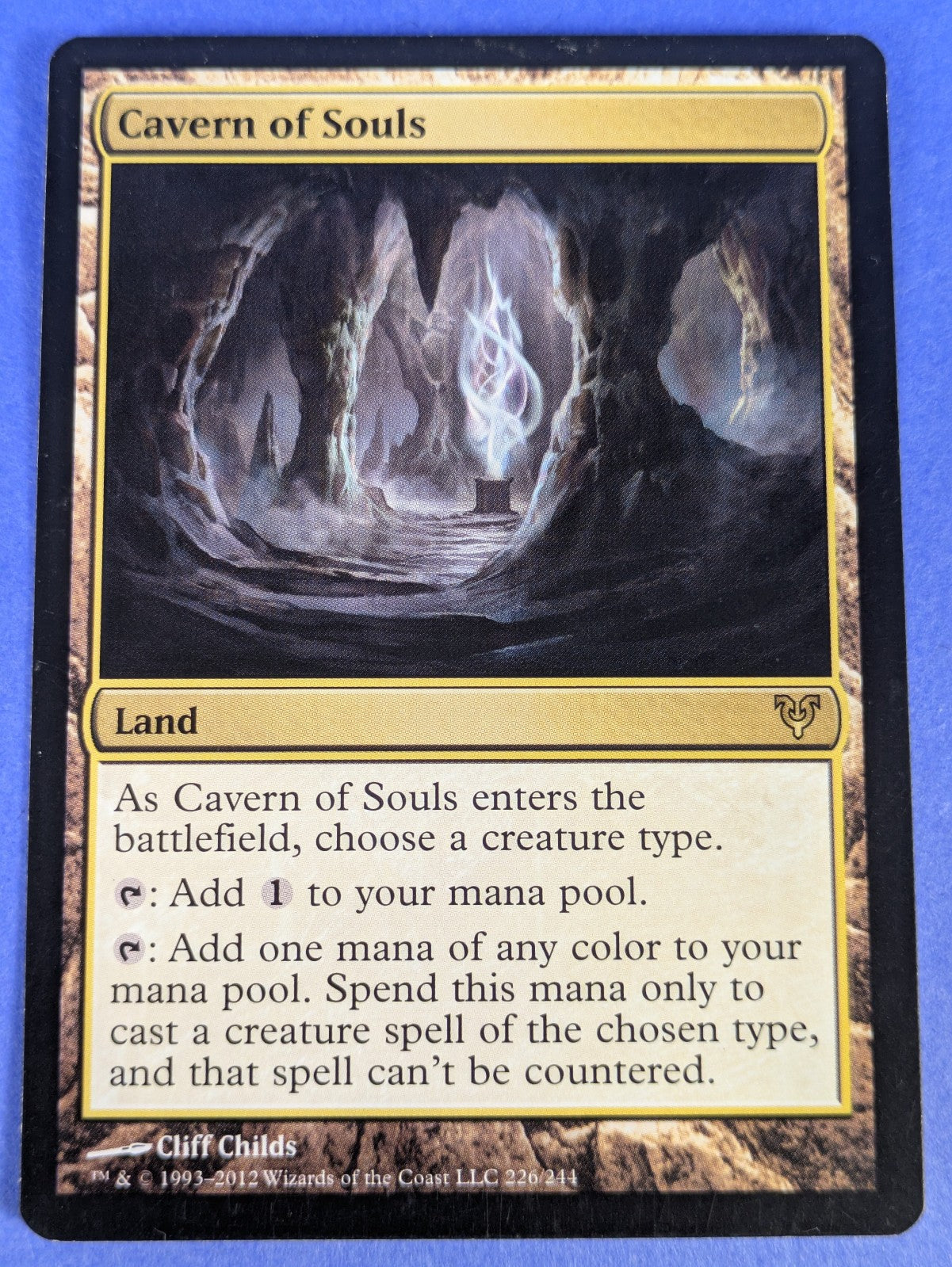 MTG Magic: Avacyn Restored: Cavern of Souls #226/244 Rare - LP