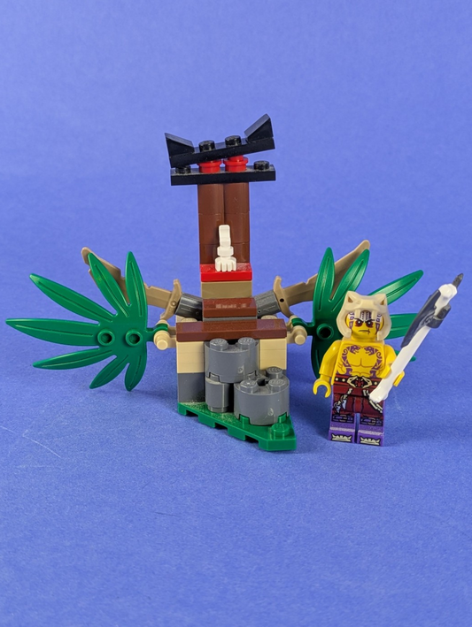 LEGO NINJAGO Jungle Trap 70752 Incomplete Set Pre-Owned